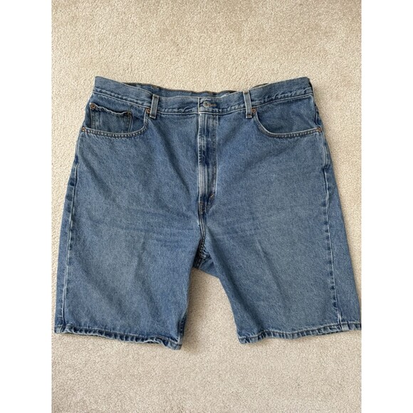 Levi's 505 Men's Jean Shorts  42”‎ Waist  Casual Summer  READ - Picture 1 of 10